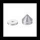 thumbnail image 2 of Juego De 8 Pies De Soporte De Altavoz Almohadilla De Pie AleacióN De Aluminio Puntas De Metal Cono Piso Pie Clavo Plata, 2 of 7
