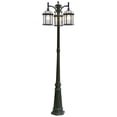 thumbnail image 1 of Trans Globe 4189 RT Wentworth Three Light Pole Light, 1 of 3