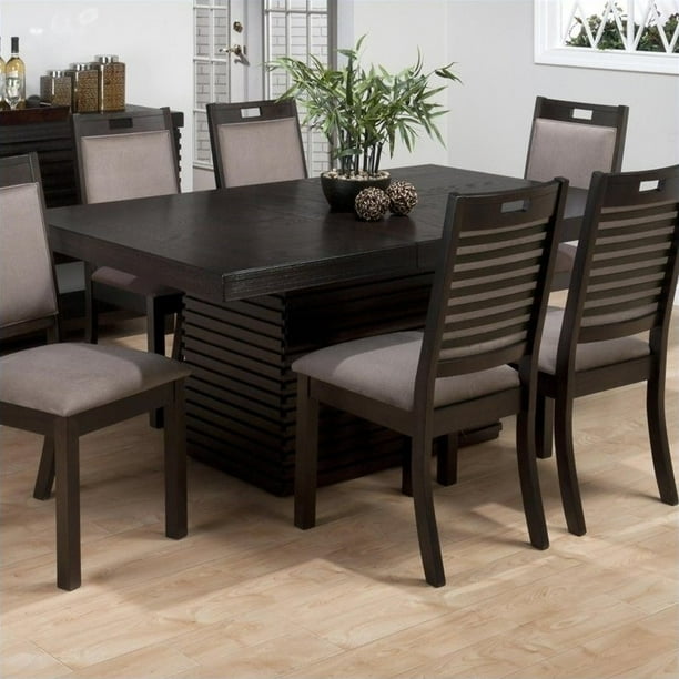Jofran Rectangle Dining Table With Extension Leaf In Sensei Oak Com Jofran Rectangle Dining Table With, Round Table Extension Leaf