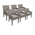 thumbnail image 6 of TK Classics Oasis Patio Dining Arm Chair in Wheat (Set of 6), 6 of 7