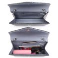 thumbnail image 6 of Dasein Ladies Frosted Satin Evening Clutch Purse Bag Crossbody Handbags Party Prom Wedding Envelope, 6 of 8