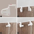 thumbnail image 2 of 2 sets of roller blind accessories (15mm/PVC/no drilling) Fixed roller blinds for curtains, roller blinds, etc., 2 of 4