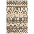 thumbnail image 2 of SAFAVIEH Kilim Merton Geometric Area Rug, Natural/Charcoal, 4' x 6', 2 of 5