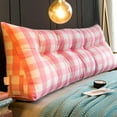 Triangular Reading Pillow Large Bolster Headboard Backrest Positioning