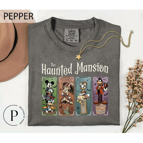 Disney Costume Party Haunted Mansion T-Shirt, Mickey & Friends Costume Party Shirt, Mickey'S Costume Party Tee, Wdw Costume Party Tee, S-5Xl Shirt