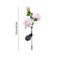 thumbnail image 2 of ddioayh Lifelike Solar Faux Flower Lights Solar Powered Waterproof LED with Auto On Off for Outdoor Garden Pathways Lawns Patio Yard Stake Lights, 2 of 7