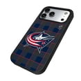 thumbnail image 2 of Keyscaper   Columbus Blue Jackets Plaid iPhone Magnetic Bump Case, 2 of 6