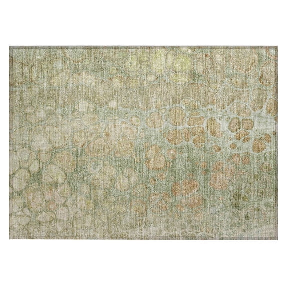 Dalyn Rugs Machine Washable Indoor/Outdoor Chantille Aloe 1'8" x 2'6" Rug