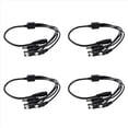 thumbnail image 1 of 4X 1 A 4 DC Divisor de 4 Puertos de Alimentacion Adaptador de Camara CCTV Cable, 1 of 4