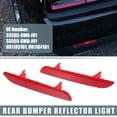thumbnail image 2 of 1 par de luces reflectoras de parachoques trasero 33505-SWA-J01 aptas para Honda CR-V 2010 2011 lado izquierdo derecho rojo, 2 of 7