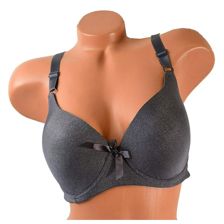 Viola's Secret Women bras Lot 1 or 6 pack of T-shirt bra D cup DD