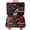 Black + Red + Metal+1, variant on YANGXUN 266 Piece Rolling Tool Box Set Black and Red Chrome Vanadium Steel Hand Tool Kit with Heavy Duty Storage Case for Household Car Repair Garage DIY