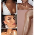 thumbnail image 3 of Body Luminizer PHOERA, paquete de 2 unidades, purpurina impermeable, oro rosa 101 y bronce 103, 3 of 7