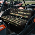 thumbnail image 3 of HUIACONG Flag Camo UTV Seat Covers Waterproof Easy Installation Universal UTV Seat Covers Non-Slip Soft Fit for Kawasaki Mule 3000 3010 3020, 3 of 7