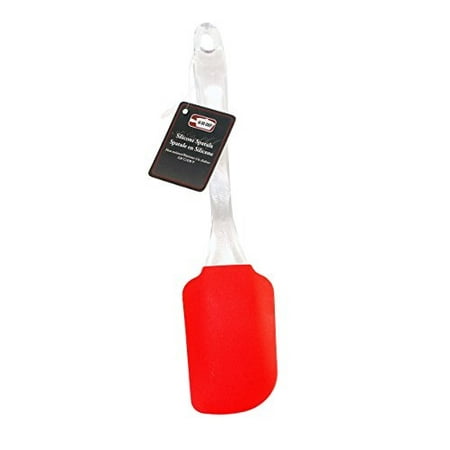 Hard Plastic Silicone - Red Silicone Spatula NonStick Flexible Silicone Spatulas with Hard Plastic Handle Dishwasher Safe Heat Resistant up to 428F