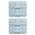 thumbnail image 1 of Molde de silicona de 2 piezas, molde para chocolate, silicona antiadherente de calidad alimentaria, moldes para mantequilla con diferentes formas., 1 of 5