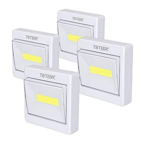 Closet Light Super Bright Battery Operated Stick Anywhere 200 Lm Cob Led Switch Nightlight Tap Lights For Shed Attic Emergency 4 Pack Canada Closet Light Super Bright Battery, Battery Powered Closet Light With Switch