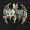 thumbnail image 2 of Batman T-Shirt Collage Shield Unisex Graphic Tee For Men & Women, 2 of 7