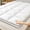 White, variant on Cool Soft Quilted Mattress Cover, 8-21 Inch Deep Pocket Stretch Mattress Protector, 1016GSM, Machine Washable, All Mattress Sizes(grey,Full)