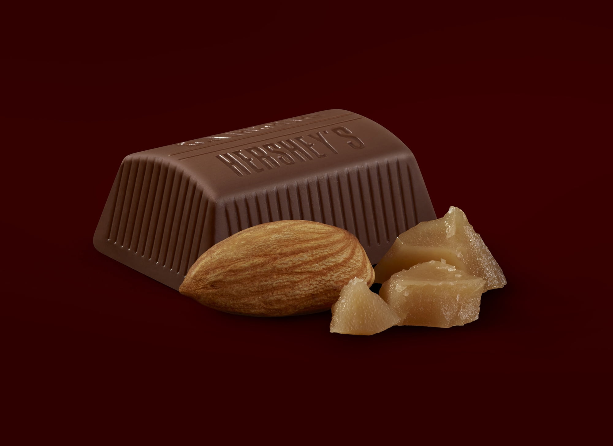 HERSHEY'S NUGGETS Extra Creamy Milk Chocolate with Toffee and Almonds Candy, 10.2 oz, 3 Pack