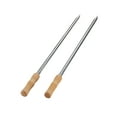 thumbnail image 4 of Tramontina Churrasco BBQ Stainless Steel Skewer and Grill Rack Set with Wood Handles, 4 of 5