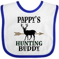 thumbnail image 3 of Inktastic Pappys Hunting Buddy Bow Hunter Boys or Girls Baby Bib, 3 of 4