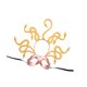 thumbnail image 4 of Diadema de serpiente Medusa para cosplay, tocado para el pelo con máscara, disfraz para cumpleaños Rosa, 4 of 9