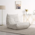 thumbnail image 1 of CRO Decor Full Foam Filled Sofa Chair(White), 1 of 18