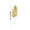 Gold, variant on 4 Pcs Glitter Artificial Leaf Sprays Christmas Picks Decorations, Glittered Foliage Stem for Vase Arrangement Wreath Garland Xmas Tree Home Wedding Party Retail Window Decor, Red, 14.17in