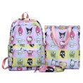 thumbnail image 1 of Mochila de Hello Kitty Sanrio Kuromi Cinnamoroll, Bolsa Escolar de Anime de dibujos animados, Bolsa Escolar de viaje Kawaii Preppy, bolsa de libros, juguetes, regalos, 1 of 5
