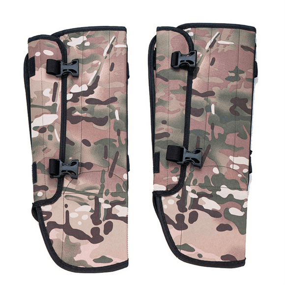 1 Pair Leg Gaiters Outdoor Leg Gaiters Hiking Snow Boot Gaiters Waterproof Boots Cover Legging Gaiters for Men & Women,A