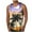 Orange, variant on Chiccall Mens Hawaiian Graphic Gym Tank Tops Casual Sleeveless Crew Neck Summer Beach Shirts