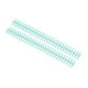 thumbnail image 4 of 10 Uds. Lomo de encuadernación de hojas sueltas, 30 orificios, cortable, resistente al desgaste, plástico PP, peine de encuadernación de 10mm para oficina de estudiantes, color azul, 4 of 5