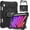 Black, variant on Case for iPad Mini 7 (A17 Pro) 2024 / iPad Mini 6 8.3 inch 2021 Protective Cover with 360° Rotating Stand, Hand/Shoulder Strap, Pencil Holder
