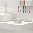 thumbnail image 3 of CSChome Easy To Clean Holder Light Luxury Storage Tray - Creative Double Layer Hollow Out Wall Mounted, Easy to Clean, Home Supplies, 3 of 7