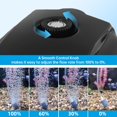 thumbnail image 3 of Bomba de aire para acuarios AQUANEAT 1135L/h para pecera de 757L con accesorios, 3 of 7