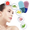thumbnail image 2 of 1 aplicador de belleza facial, herramientas para el cuidado de la piel, masaje de afeitado con hielo, molde de hielo de silicona para belleza facial., 2 of 5