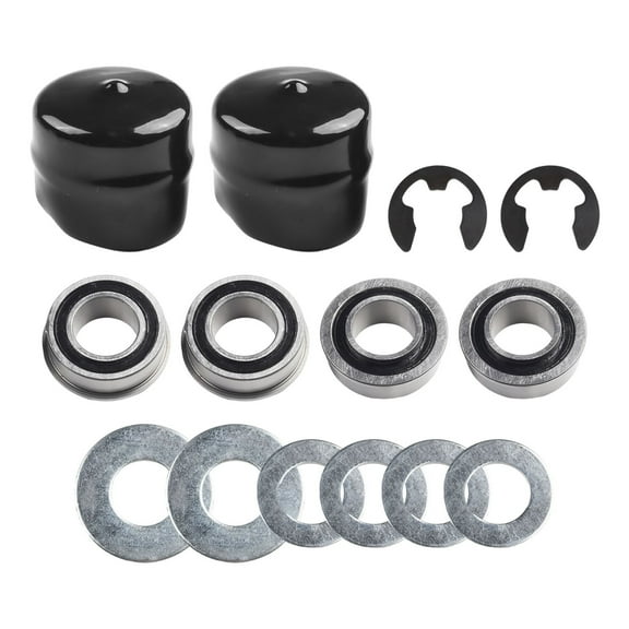 For Front Wheel Bushing to Bearing Conversion Kit for 532009040 9040H Compatible with Craftsman Murray Lawn Mower YTH22V46 YTH24V48 LGT2654 YTA18542 GTH2548 19mm Inner Diameter