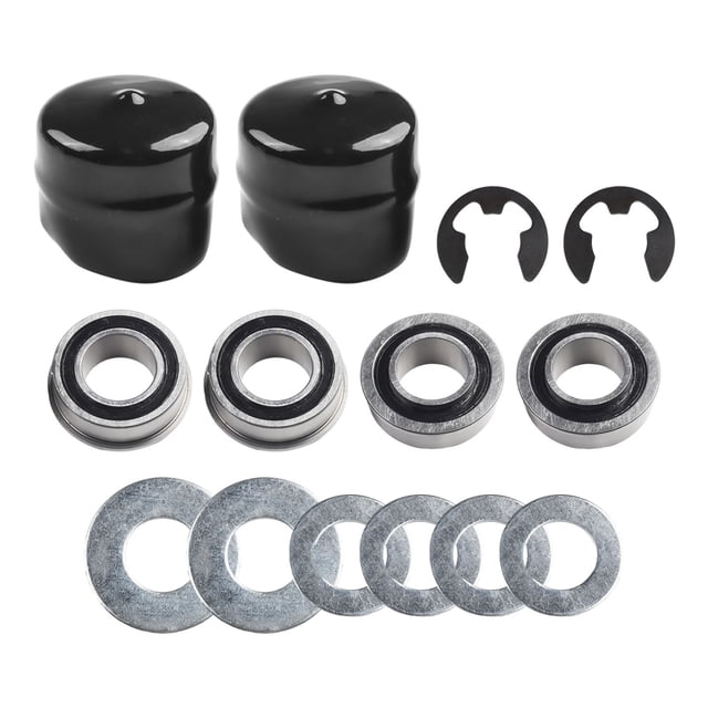 Mosiee 9040H Kit de Conversion de Bagues de Roue avant en Roulements Compatible pour Artisan pour Poulan pour pour Murray Jardin Tondeuse à Gazon Remplacement