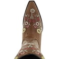 thumbnail image 5 of Women's Snipped Toe Western Boots | Floral Showstopper Cowgirl Boots (M50044), 5 of 9