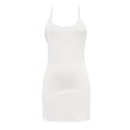 thumbnail image 6 of Wsysadlol Athletic Dress with Shorts Women Soft Sleeveless Spaghetti Straps Tennis Dress with Shorts Workout Mini Dress Built-in Bra Tennis Sundress, 6 of 6
