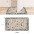 thumbnail image 6 of Bohemian Light Orange Ethnic Pattern Rug Door Mat 30 X 17 Inch Welcome Doormat Indoor Outdoor Entrance Floor Mat Non Slip Spring Summer Decor Rubber Mats, 6 of 6