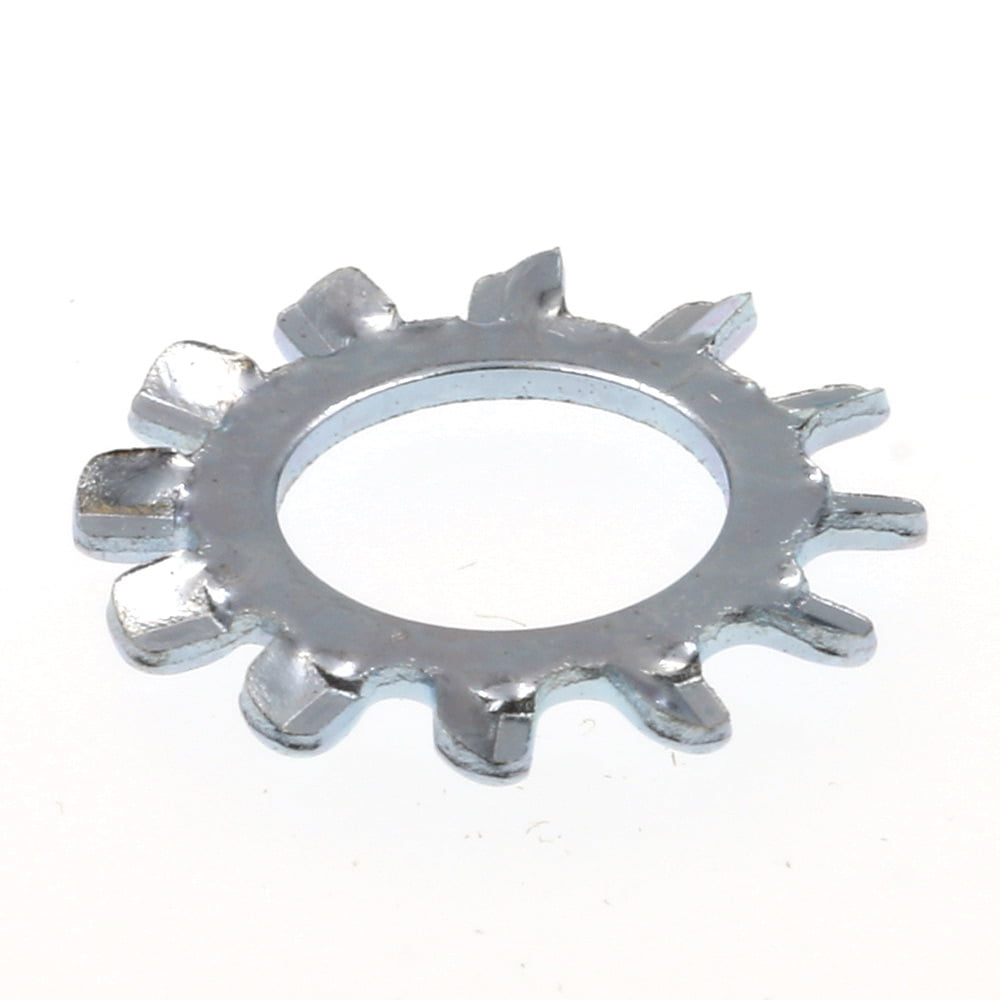 1/2" External Tooth Star Lock Washer Low Carbon Steel Zinc Plated Pick Quantity 
