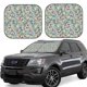 thumbnail image 1 of Balery Rose Flowers Parasol para parabrisas de coche de 2 piezas | Parasol plegable para parabrisas delantero de coche para la mayoría de sedanes-Small, 1 of 6