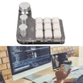 thumbnail image 1 of Mini Clavier de Jeu Mécanique Macro, 9 Touches 3 Boutons à une Main USB Clavier PC Programmable Raccourcis Personnalisés Copie Collage Clavier avec Rétroéclairage RVB, Clavier Copie Collage, 1 of 7