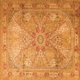 thumbnail image 1 of Ahgly Company Indoor Square Persian Orange Traditional Area Rugs, 5' Square, 1 of 1