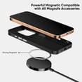 thumbnail image 3 of Stylish Texutre Case Cover for Apple iPhone 15 Pro Max, Slim Fit [Compatible with Magsafe & Accessories] Shockproof Drop Protection Anti-Scratch Anti-Slip Bumper Rugged Case for Men,Green, 3 of 6