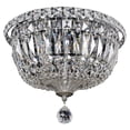 thumbnail image 2 of 020243-010-FR001-Allegri Lighting-Betti - Four Light Flush Mount   Chrome Finish with Firenze Clear Crystal, 2 of 2