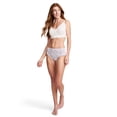 thumbnail image 5 of Jockey Women's Plus Size 100% Cotton Elance Hipster - 3 Pack, 5 of 5