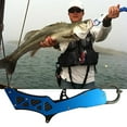 thumbnail image 1 of Collapsible Fishing Grip Compact Size Anti-Scratch Ergonomic Design Portable Easy Operation Catch Fish Aluminum Alloy Foldable Fish Lip Gripper Holder Control Accessories Fishing Supplies, 1 of 7